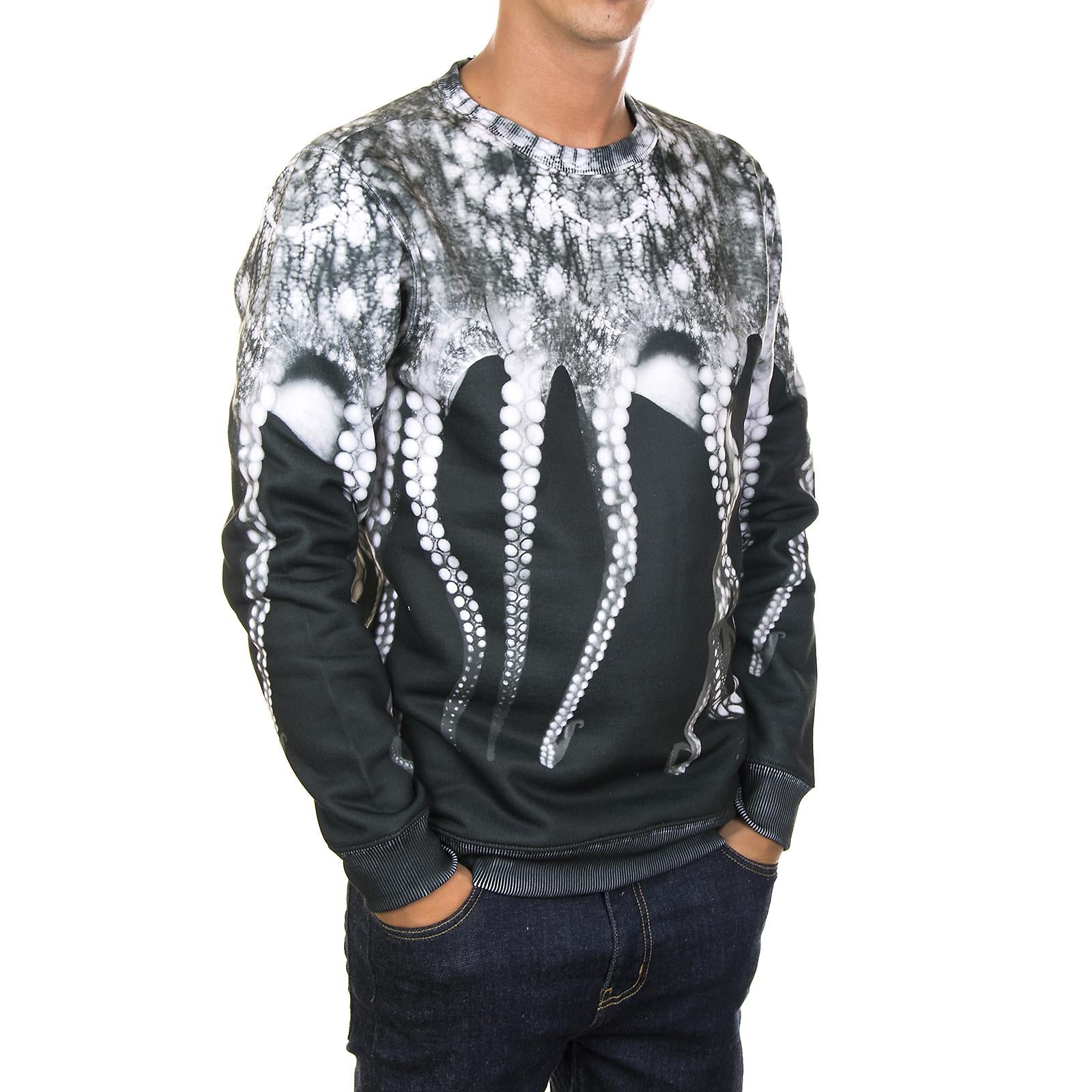 OCTOPUS CREWNECK SWEATSHIRT REALGREY 93697_4  OCTOPUS 