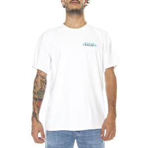 Tension S/S Tee White - Maglietta Girocollo Uomo Bianca TS01975-WHITE  HUF 