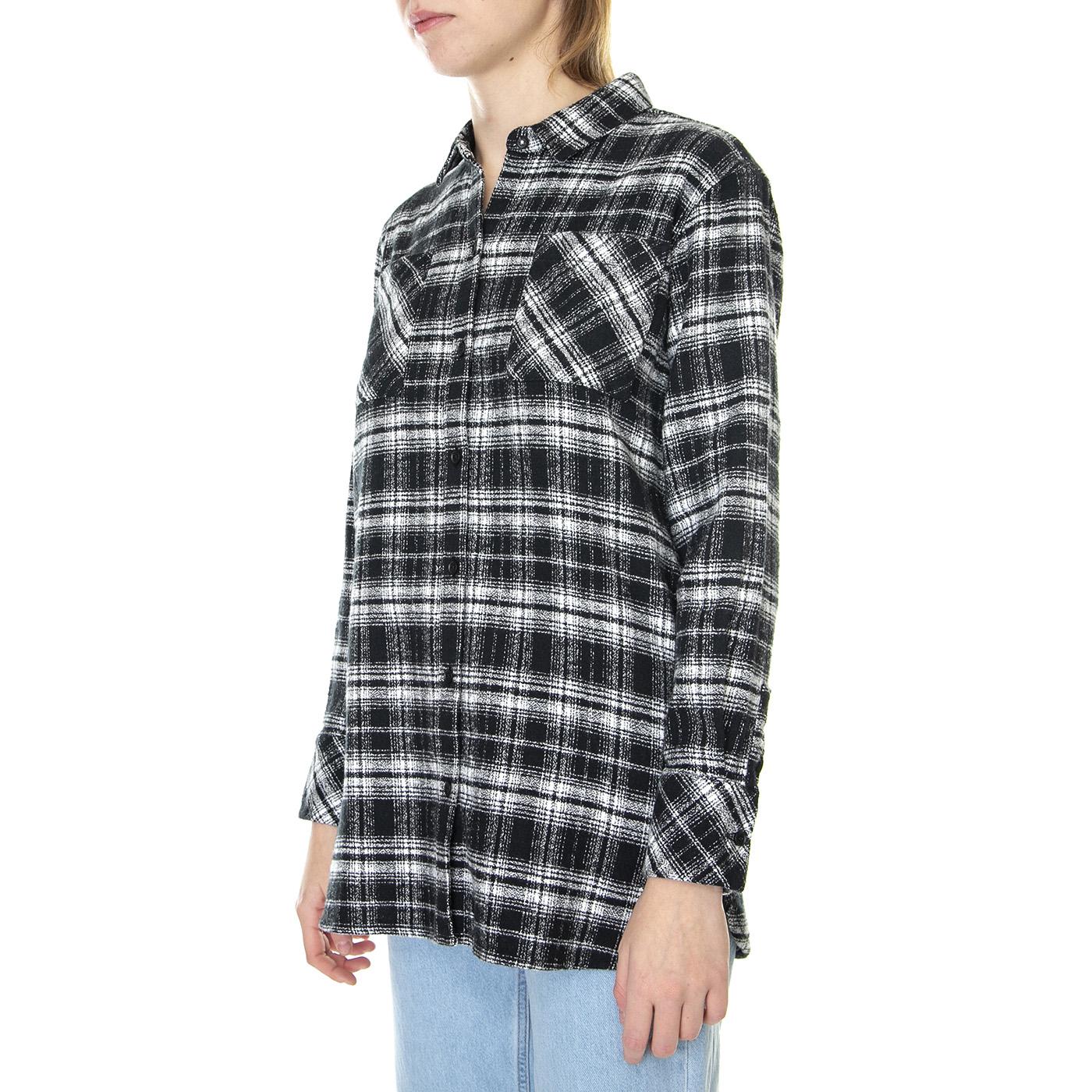 Thora Shirt Mono Check - Camicia Donna Nera / Multicolore 222MLSH1510-BK11  BARBOUR 