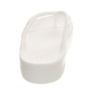 W' Classic Platform Flip White - Sandali Donna Bianchi CR.207714-WHI  CROCS 