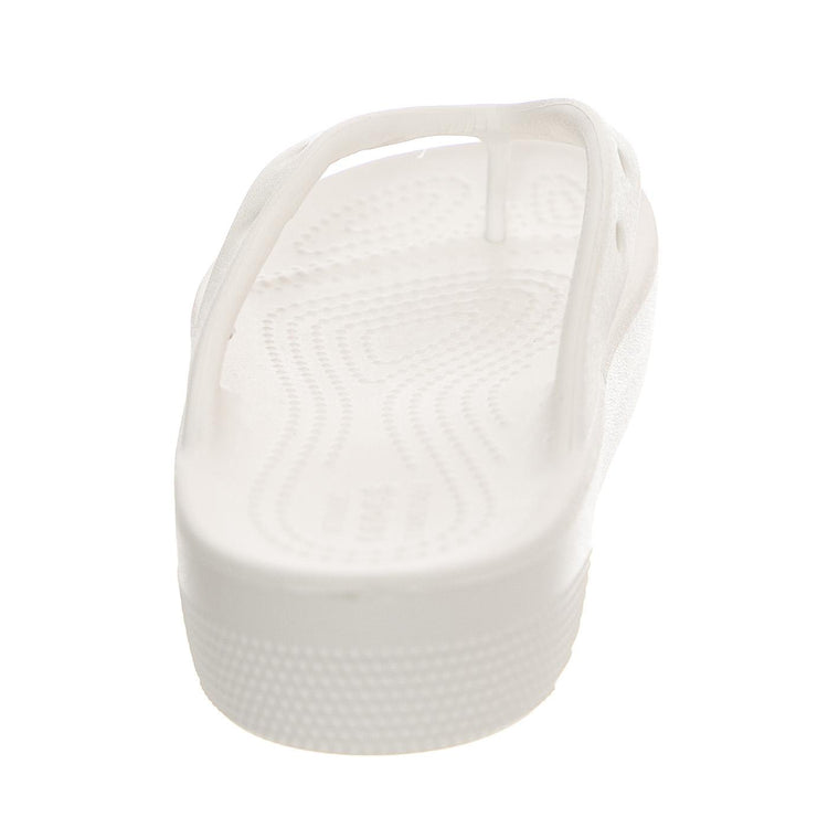 W' Classic Platform Flip White - Sandali Donna Bianchi CR.207714-WHI  CROCS 