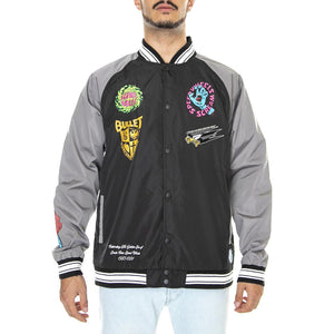 SW Celebration Jacket Black / Grey - Giacca Invernale Uomo Nera / Grigia SCA-JKT-0698  SANTA CRUZ 