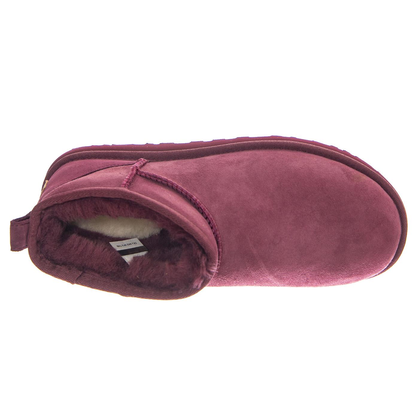 Autunno / Inverno - W Classic Ultra Min Burnt  Magenta - Stivaletti Donna Bordeaux 1116109-BNTM  UGG 