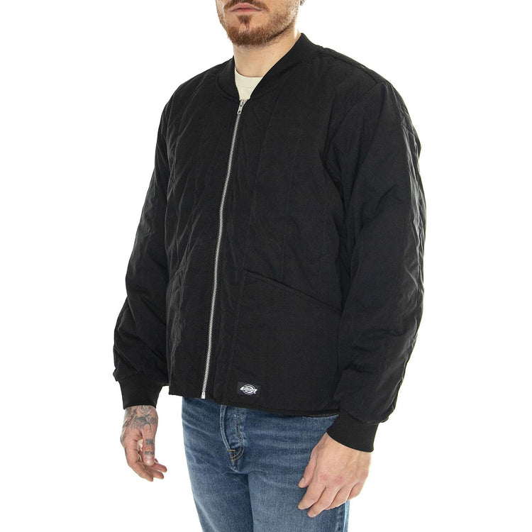 Quilted Jacket Black - Giacca Uomo Nera DK0A4YVJBLK1  DICKIES 