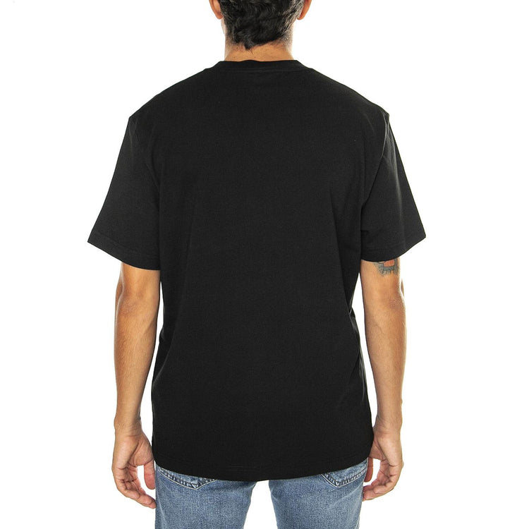 T-Shirt TH2827-031 - Maglietta Girocollo Uomo Nera TH2827-031 . LACOSTE 