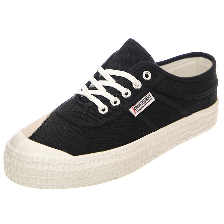 Original 3.0 Black - Scarpe Stringate Profilo Basso Donna / Uomo Nere KWS232427-1001 . KAWASAKI 