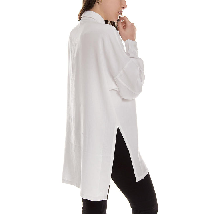 MOUNIA L/S SHIRT WHITE 140840098-000  MINIMUM 