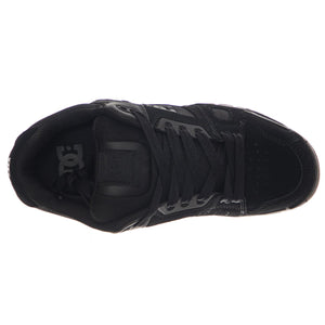 Stag Black / Gum - Scarpe Stringate Uomo Nere 320188-BGM  DC 