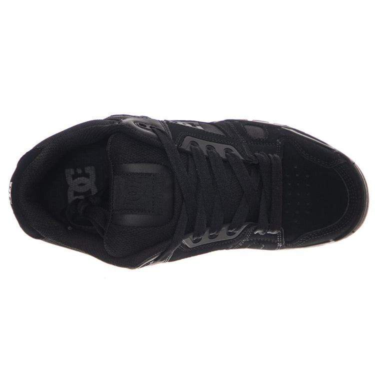 Stag Black / Gum - Scarpe Stringate Uomo Nere 320188-BGM  DC 