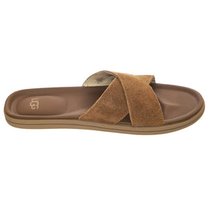 Brookeside Slide Chestnut - Sandali Uomo Marroni UGMBROKSCHE1113093M  UGG 