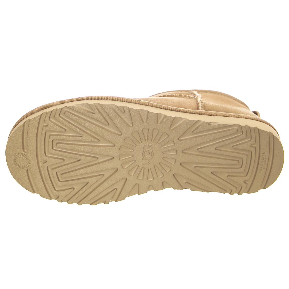 W Classic Ultra Mini Sand - Scarpe Profilo Basso Donna Beige W-1116109SAND . UGG 