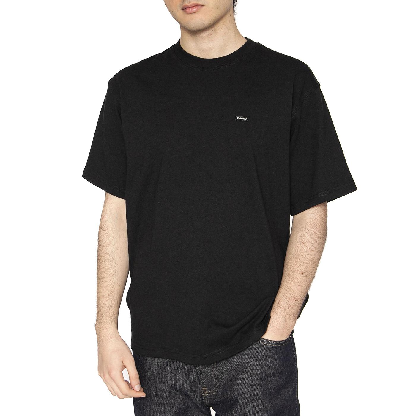 Clancy Heavyweight Tee SS Black - Maglietta Girocollo Uomo Nera DK0A4Z4LBLK1  DICKIES 