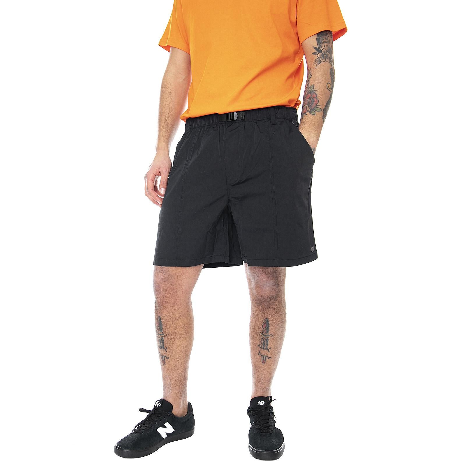 Mens Jupiter Shorts - Black - Bermuda Uomo Neri 04232-BLACK . BRIXTON 
