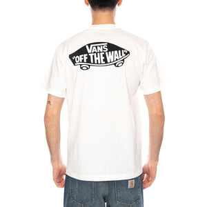DOUBLE STANDARD SS TEE WHITE / BLACK - Maglietta Girocollo Uomo Bianca VN000SYD YB21 VANS 