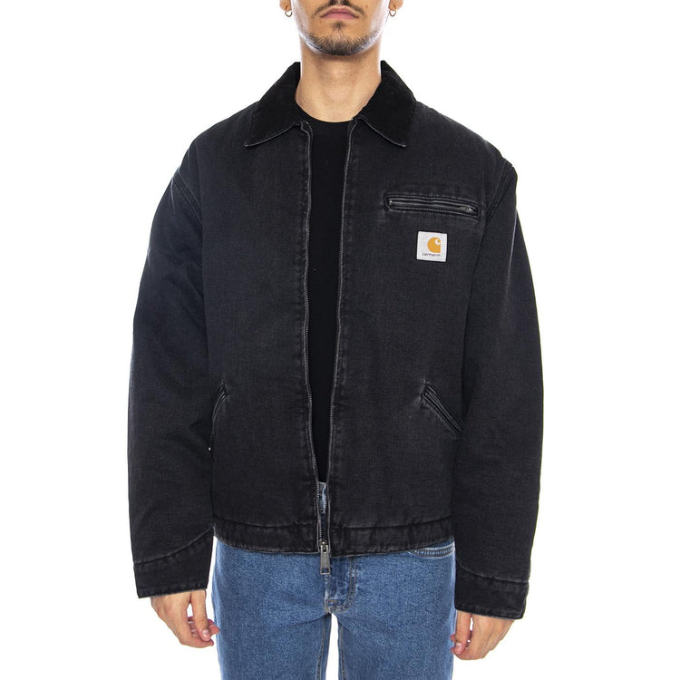 OG Detroit Jacket Black / Black - Giacca Uomo Nera I035878.00E06 . CARHARTT WIP 