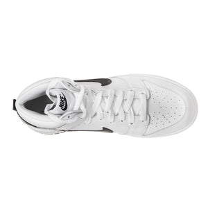 MEN S NIKE DUNK HI SHOE WHITE/BLACK 93401_4  NIKE 