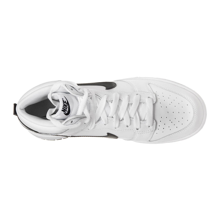 MEN S NIKE DUNK HI SHOE WHITE/BLACK 93401_4  NIKE 