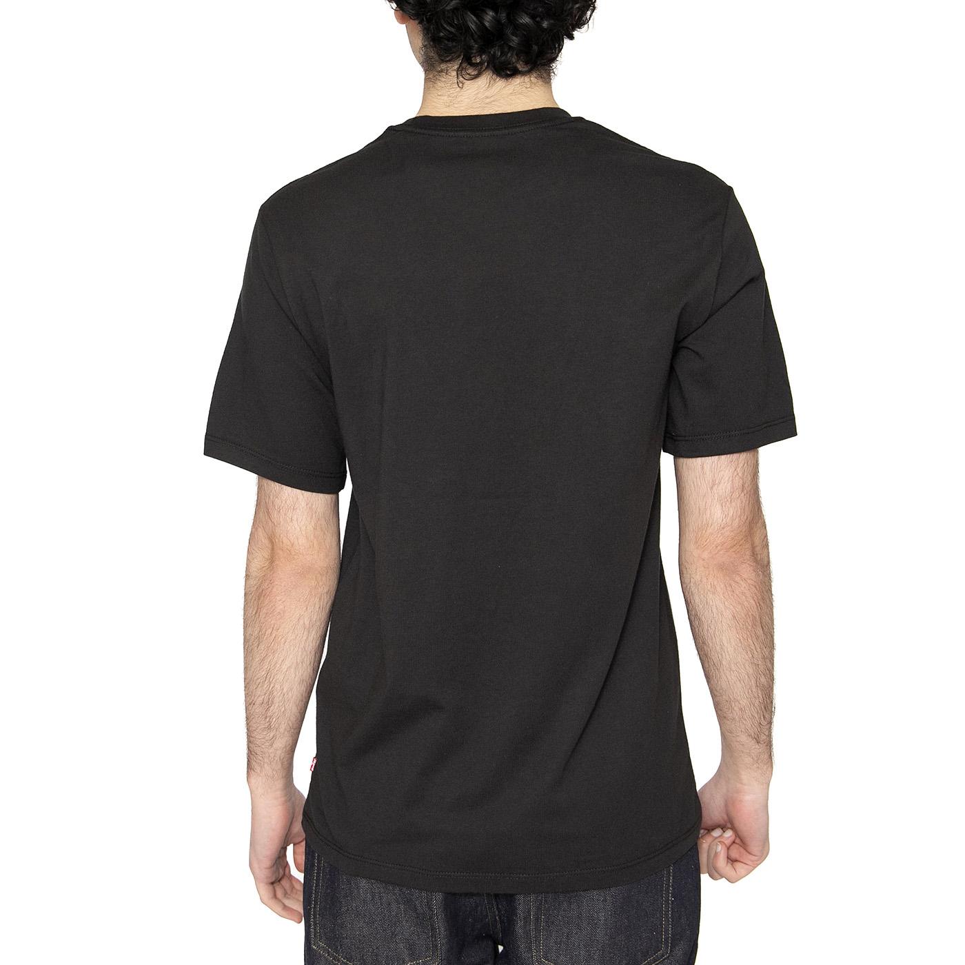 The Essential Tee Caviar - Maglietta Girocollo Uomo Nera A3328-0000  LEVIS 