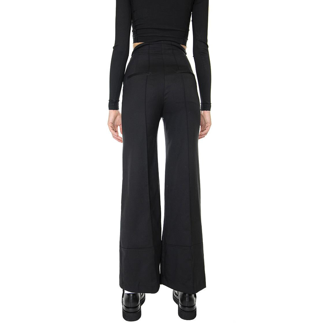 Pantaloni Donna Nero Diamante 221SD25019-S3000  ALESSIA SANTI 