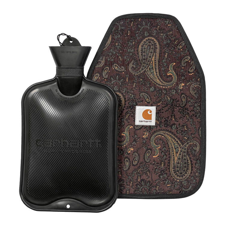 Paisley Hot Water Bottle Paisley Print, Buckeye - Borsa Termica Nera I032614.1U6XX  CARHARTT WIP 