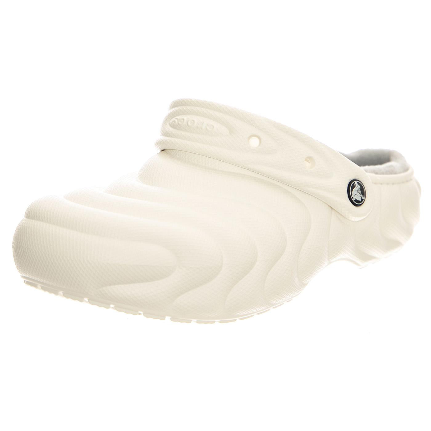 Classic Lined Overpuff Clog WHI - Sandali Uomo Bianchi CR.210059-WHI  CROCS 