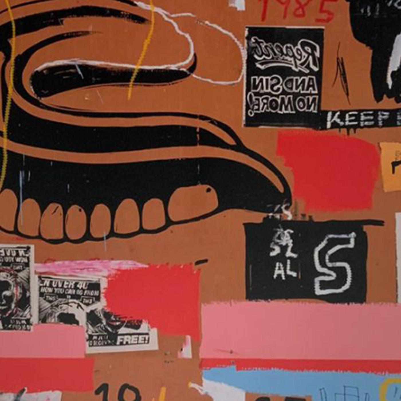 BE@RBRICK Andy Warhol × JEAN-MICHEL BASQUIAT 100% & 400% - Toy Medicom Multicolore MDTJEAN  MEDICOM TOY 