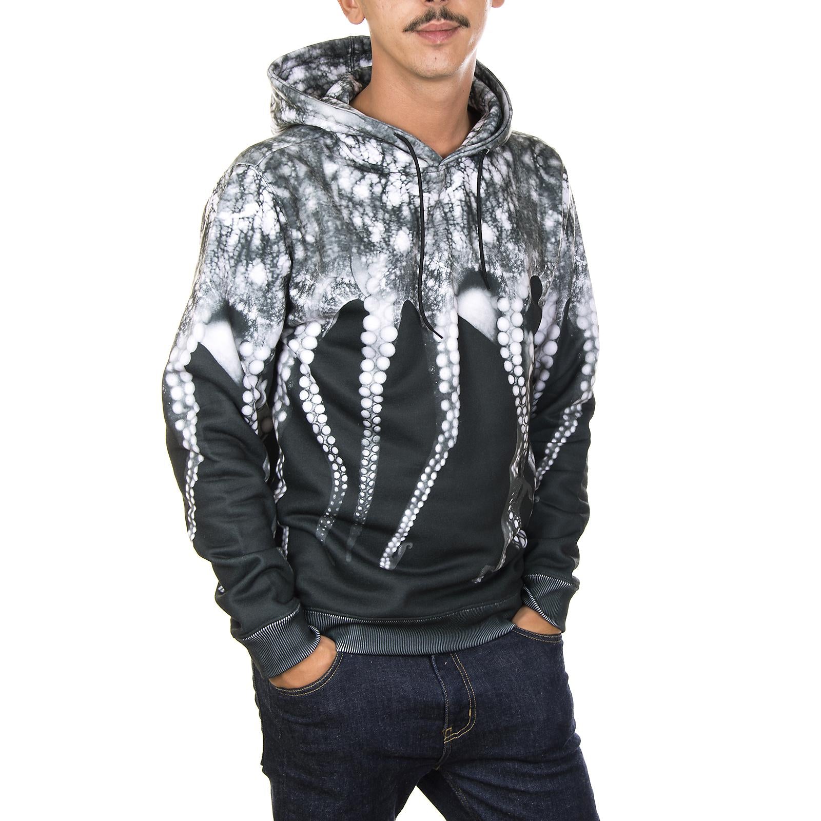 OCTOPUS HOODIE REALGREY 93692_4  OCTOPUS 