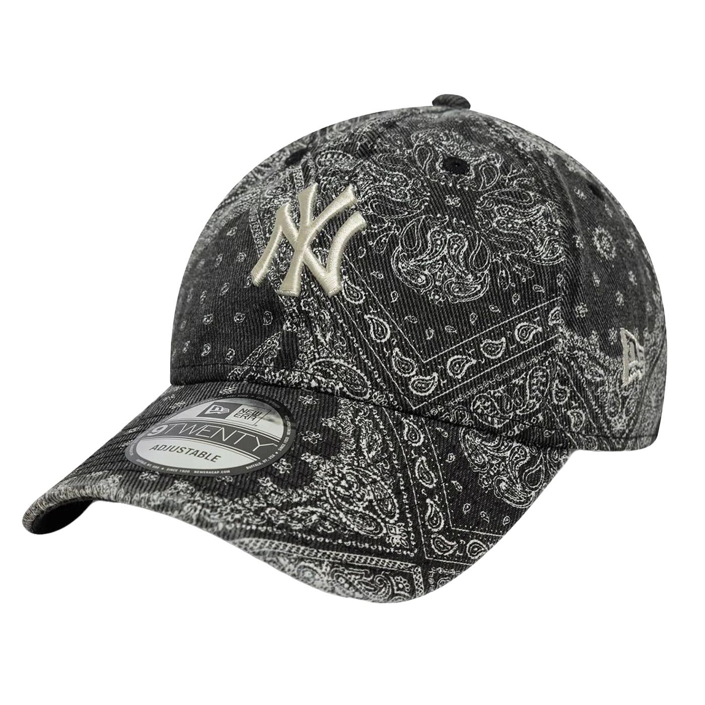Washed Paisley 9TWENTY® New York Yankees - Cappellino Nero 60771827 BLK NEW ERA 