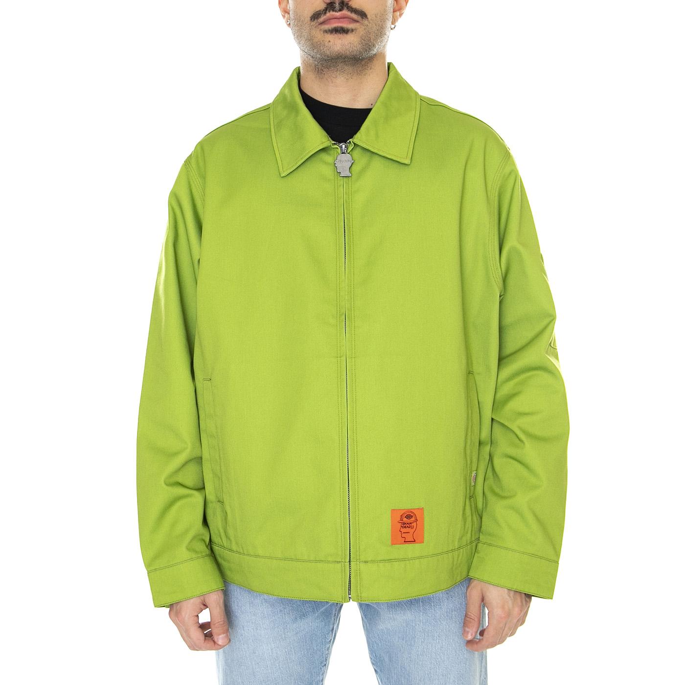 Bd x Dickies Eisenhower Peridot - Giacca Estiva Uomo Verde DK0A4YCUC251  DICKIES 