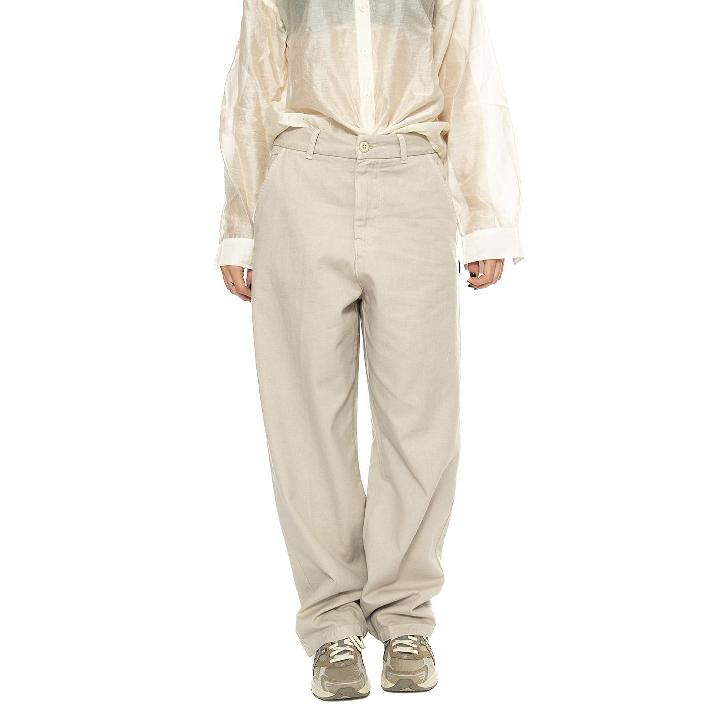 W' Brady Pant Fleur De Sel - Pantalone Donna Beige I033770.2LPGT . CARHARTT WIP 