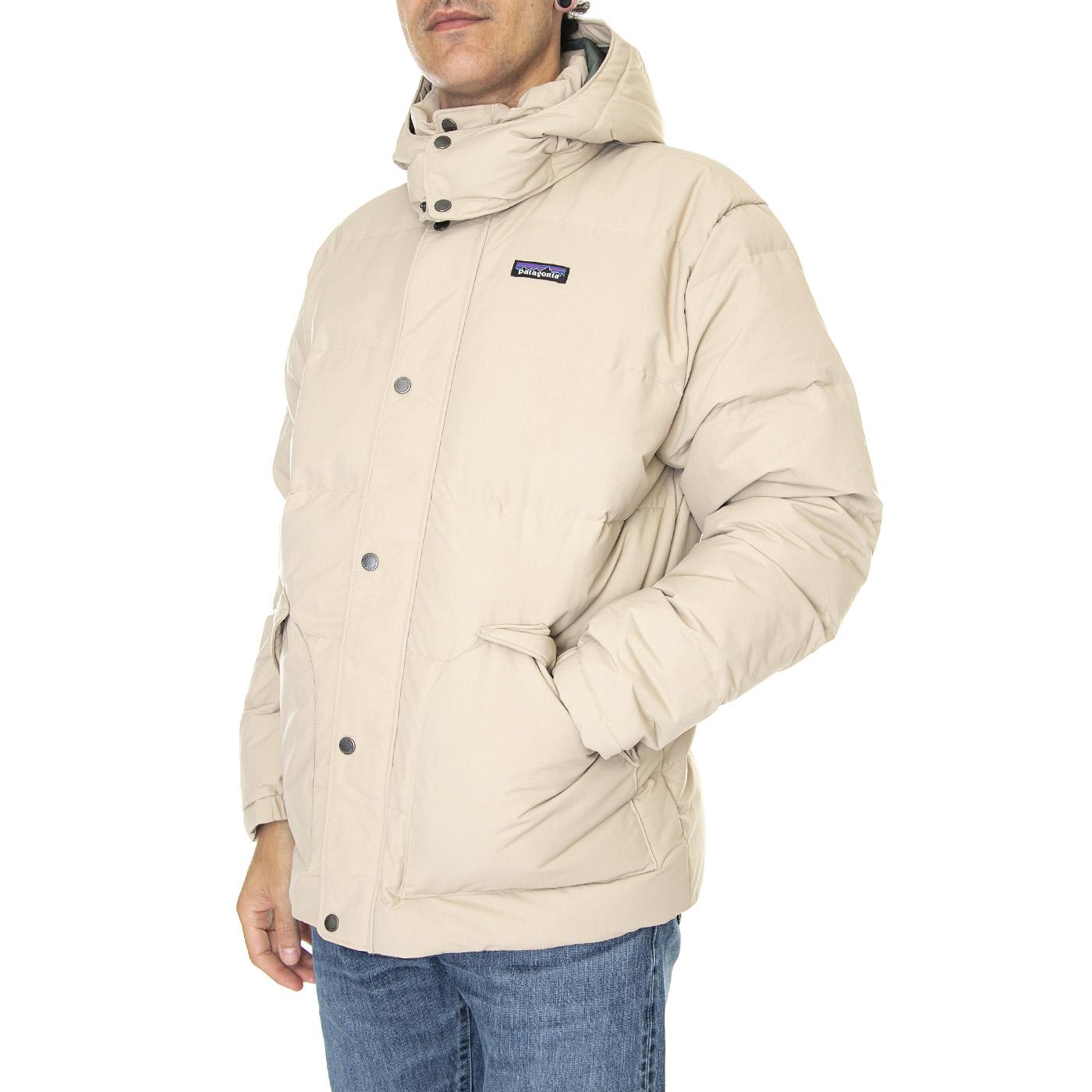 M's Downdrift Jacket Oar Tan - Giacca Invernale con Cappuccio Uomo Beige 20600-ORTN  PATAGONIA 