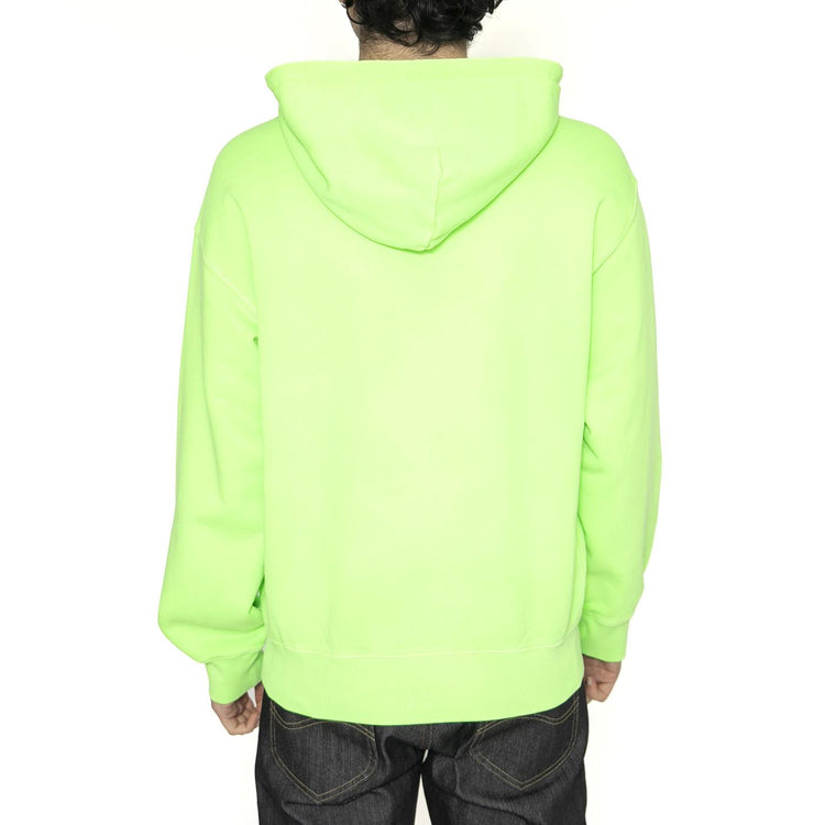 Hooded Industry Sweat Lumo Orange - Felpa con Cappuccio Uomo Verde I034417.2M4GD  CARHARTT WIP 