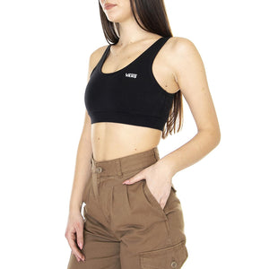 Wm Flying V Bralette Black - Top Donna Nero VN0A7PNCBLK1  VANS 