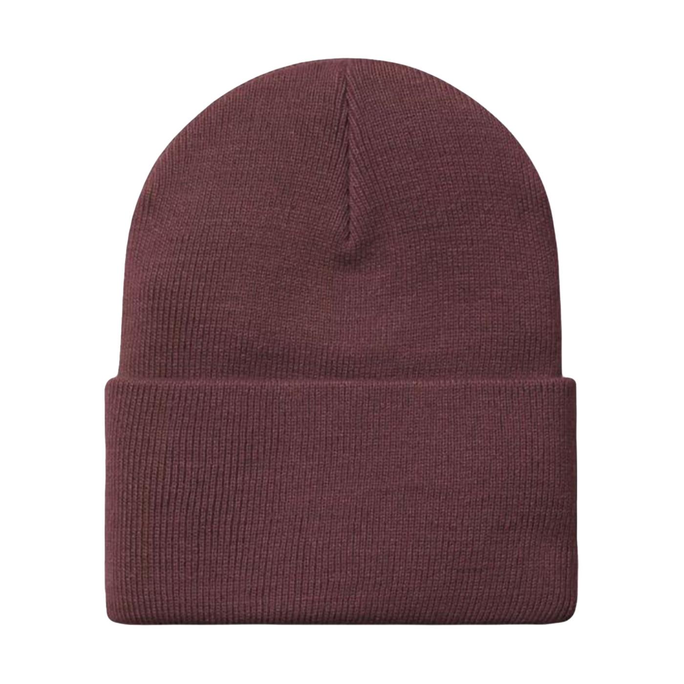 Acrylic Watch Hat Rondo - Berretto in maglia bordeaux I020222.33KXX  CARHARTT WIP 