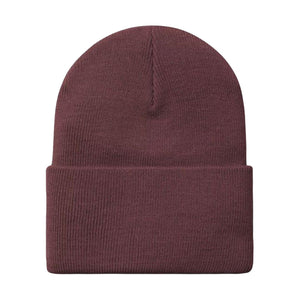 Acrylic Watch Hat Rondo - Berretto in maglia bordeaux I020222.33KXX  CARHARTT WIP 