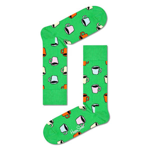 My Cup Of Tea Sock 7303 - Calzini Verdi / Multicolore MCT01-7303  HAPPY SOCKS 