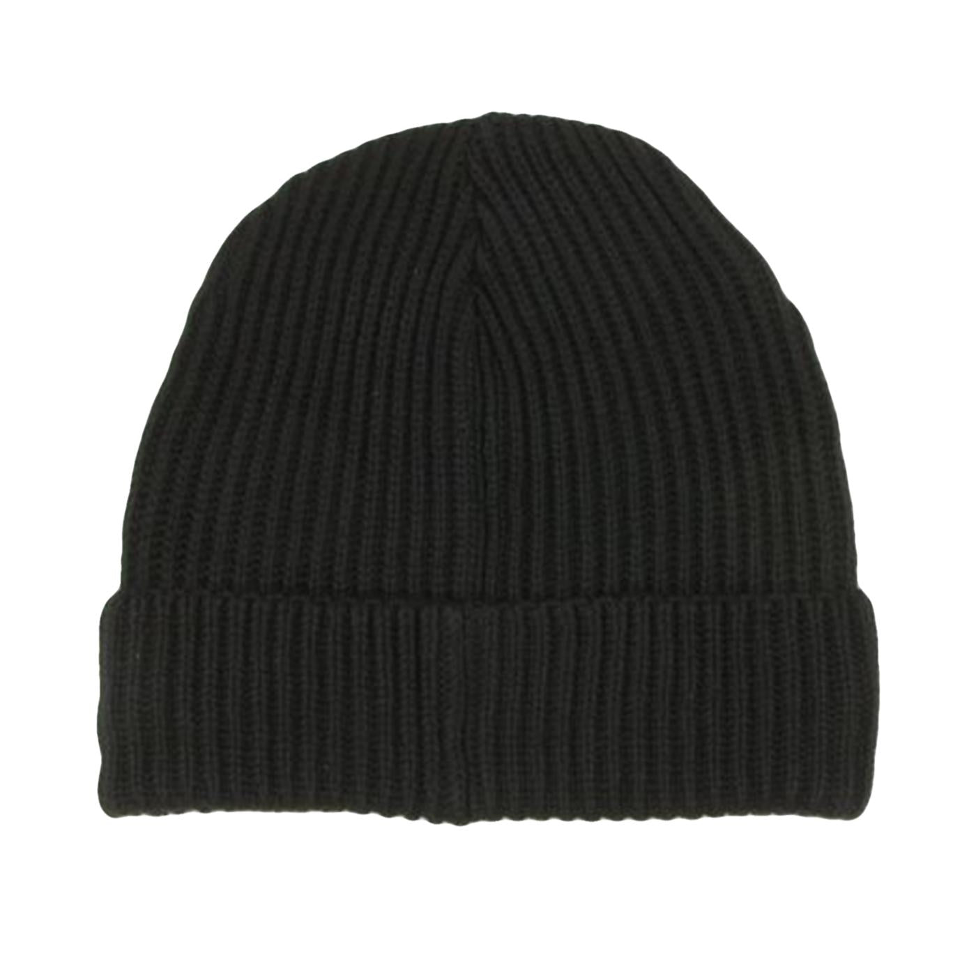 FISHERMAN'S ROLLED BEANIE BLACK - Cappellino a Cuffia Nero 29105 BLK PATAGONIA 