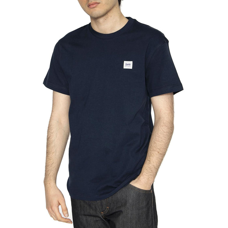 WW Tee Rivet Navy - Maglietta Girocollo Uomo Blu 112364584  LEE 