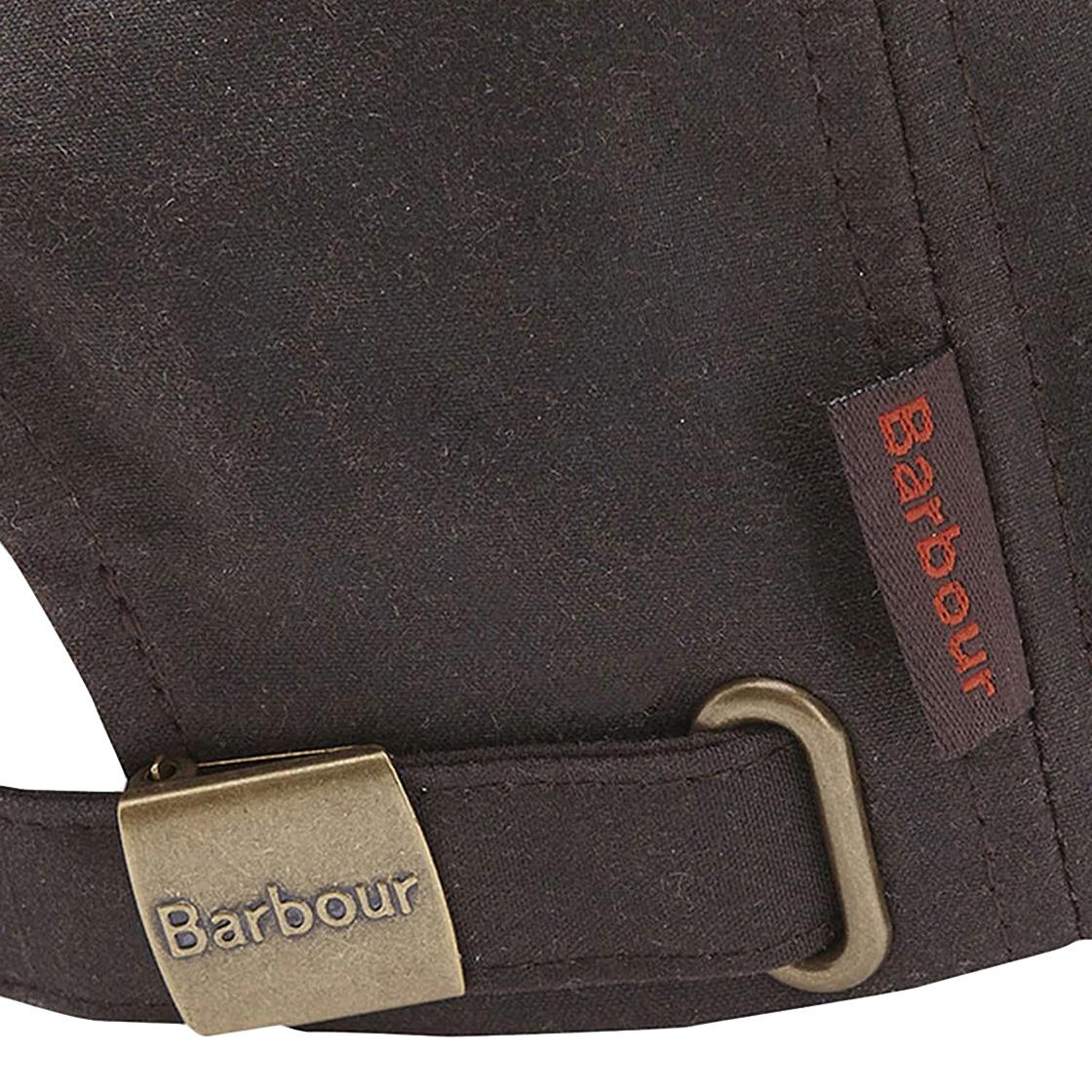 Wax Sports Cap Rustic - Cappellino con Visiera Marrone FW22-MHA0005-RU52  BARBOUR 