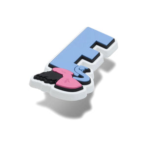Disney Character Letter E - Charm per Calzature Crocs Blu CR.6010 JIB UCOL CROCS 