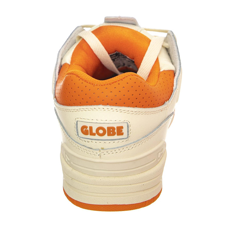 Fusion Antique / Orange - Scarpe Stringate Profilo Basso Uomo Bianche GBFUS-11799  GLOBE 