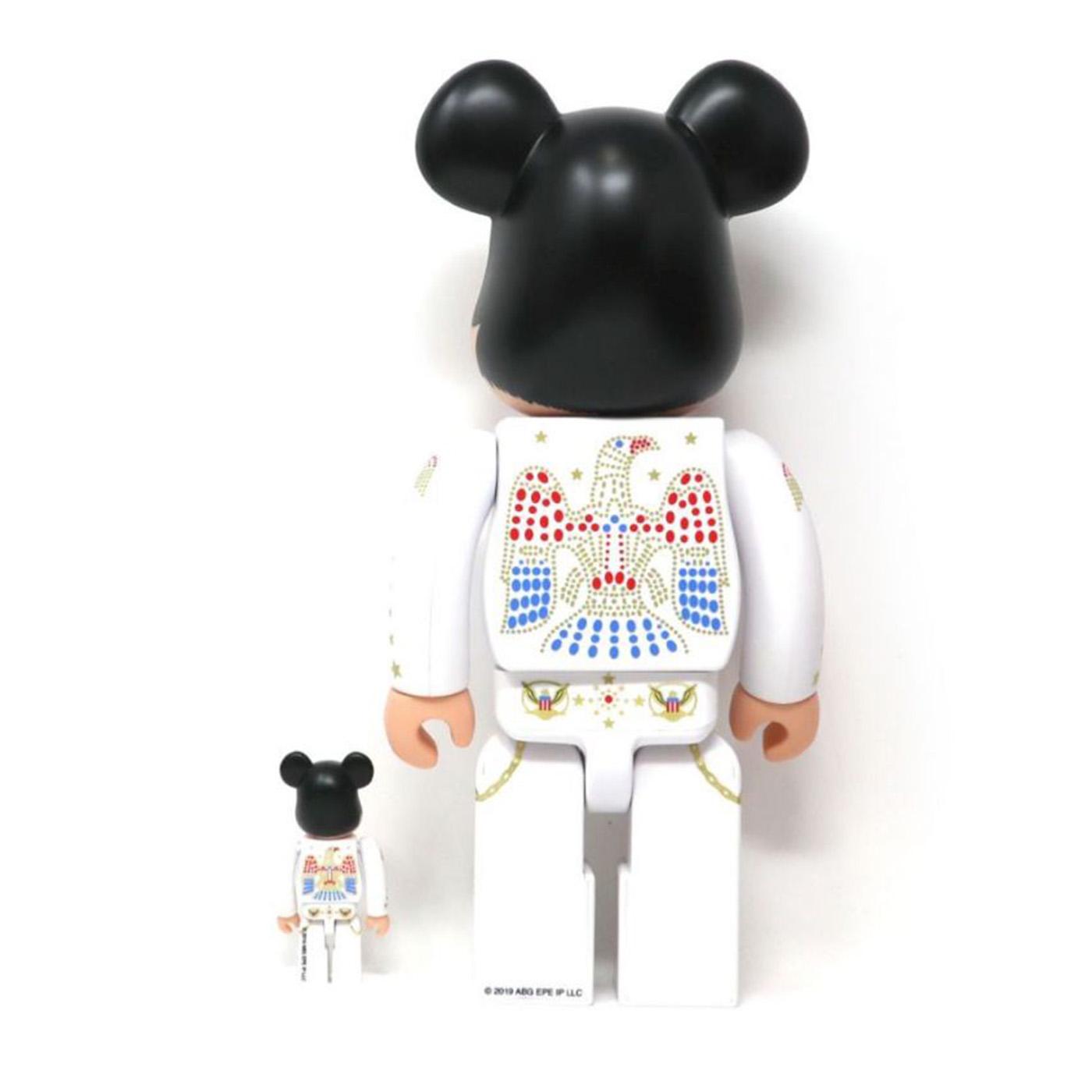 BE@RBRICK ELVIS PRESLEY 100% & 400% - Medicom Toy Multicolore