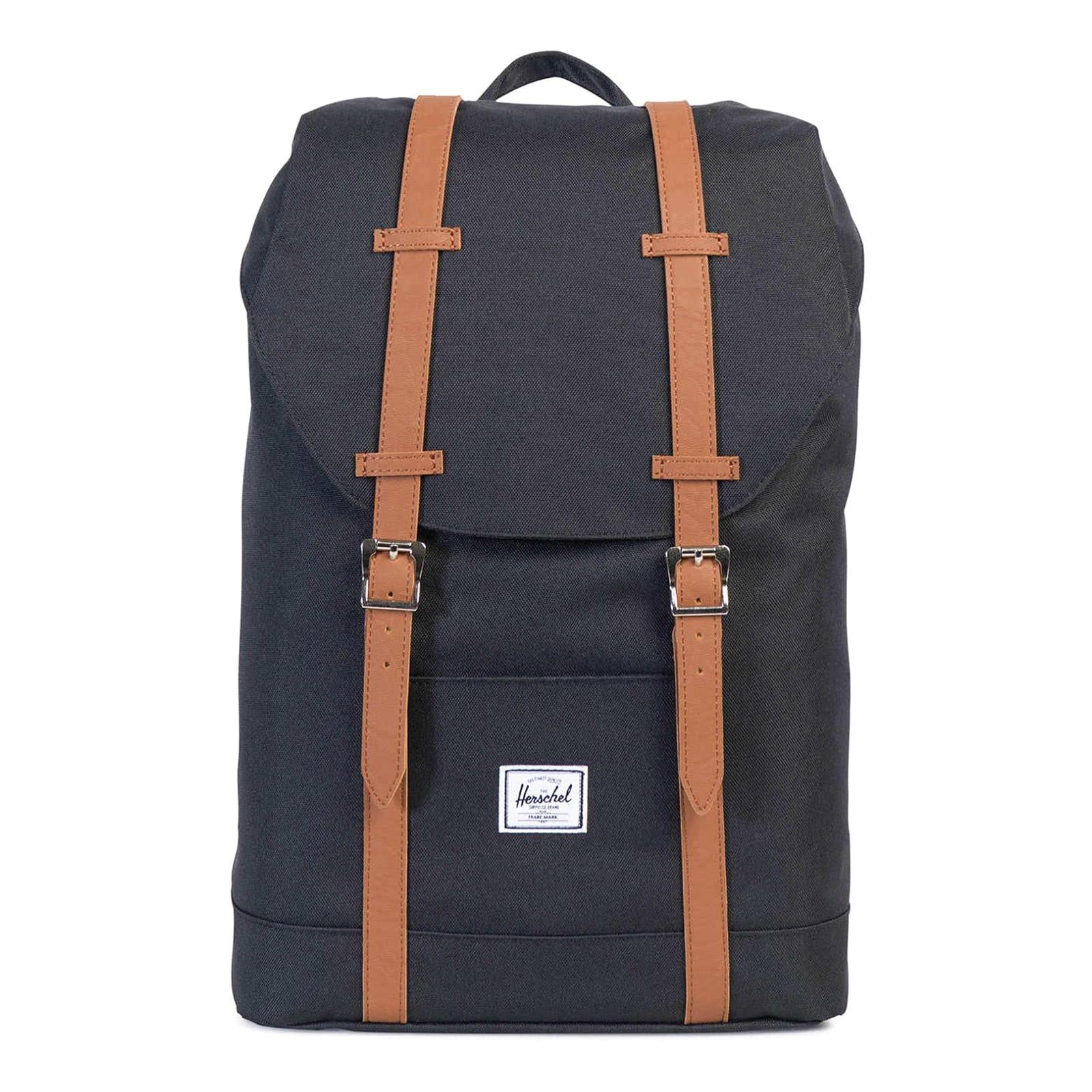 Retreat Mid-Volume Classic - Zaino Nero / Marrone 76218_4  HERSCHEL 