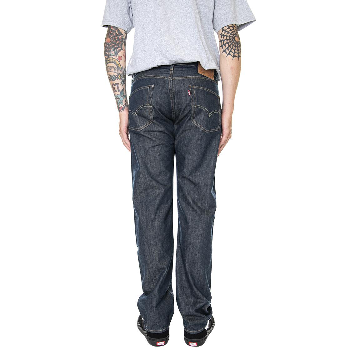 501 Levis Original Marlon - Pantaloni Denim Jeans Uomo Blu 00501-0162 . LEVIS 