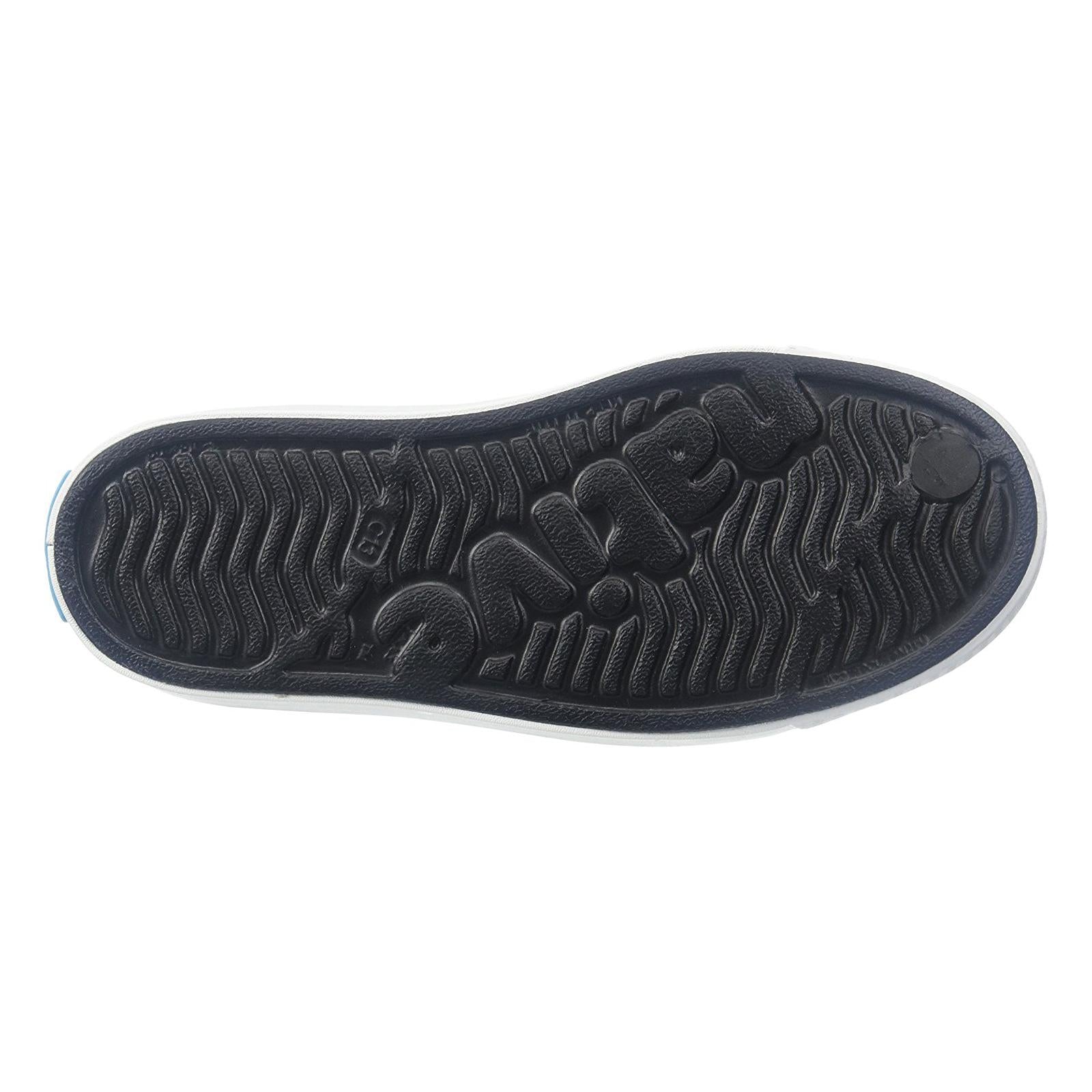 Jefferson Block - Scarpe Slip-On Profilo Basso Bambino Bianche / Nere 13100102-8336  NATIVE 