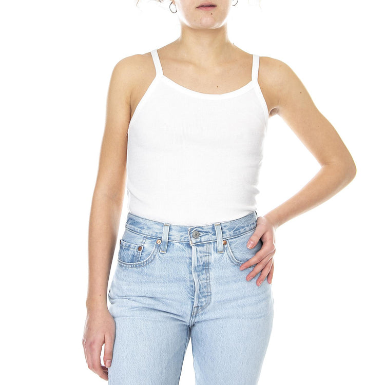 Samantha Tank Top - White - Canotta Donna Bianca 02996-WHITE . BRIXTON 