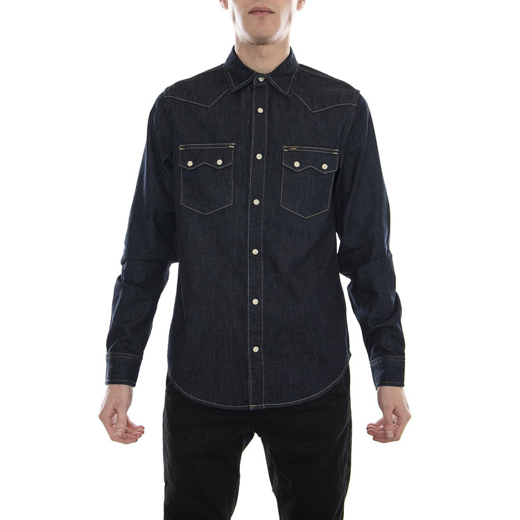 LEE RIDER SHIRT STONE RINSE L851AFCW  LEE 