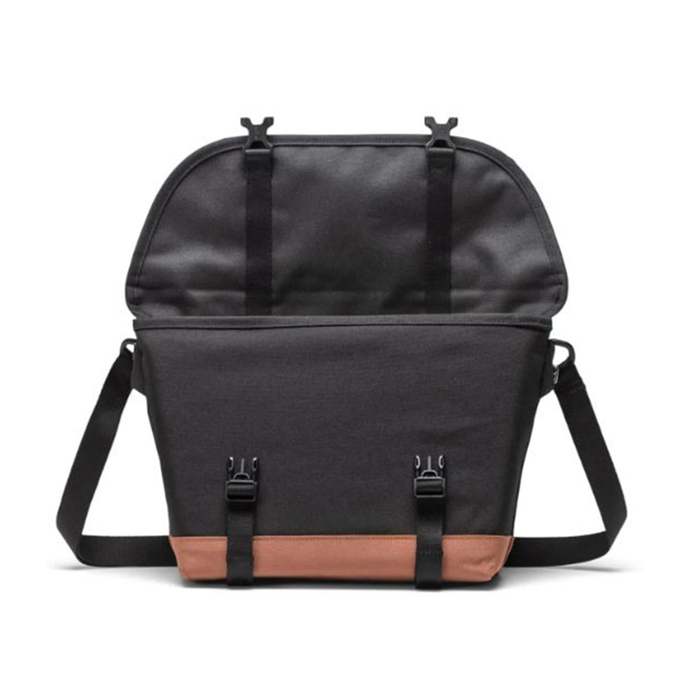 Cove Small Messenger Black / Saddle Brown - Borsa a Tracolla Nera 11528-04735-OS  HERSCHEL 