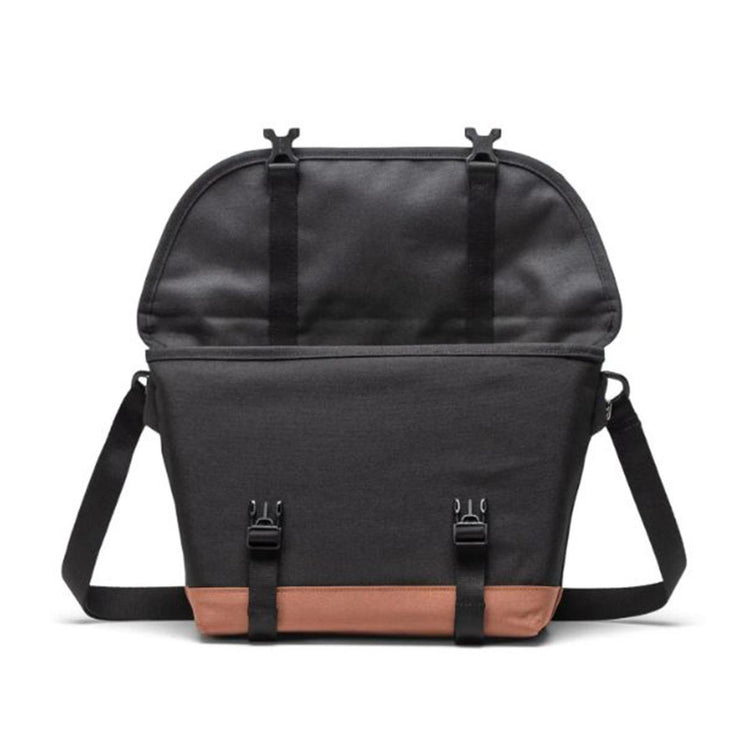 Cove Small Messenger Black / Saddle Brown - Borsa a Tracolla Nera 11528-04735-OS  HERSCHEL 