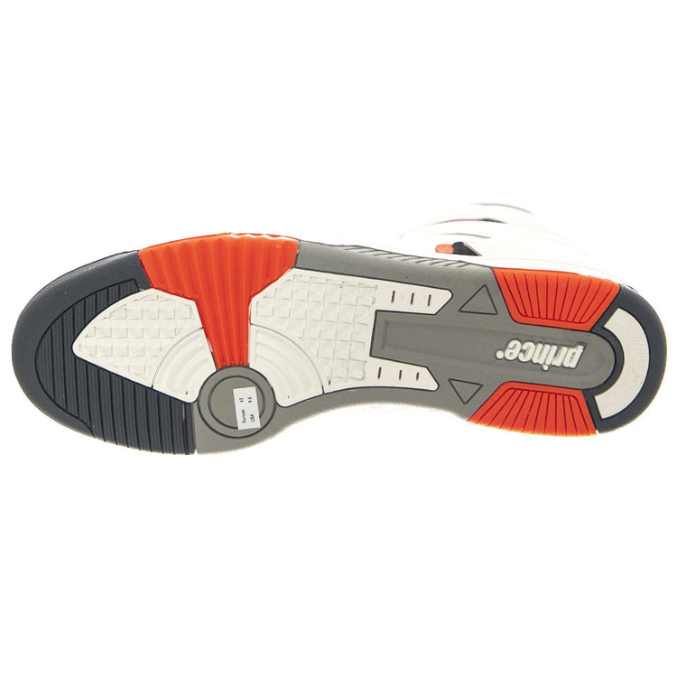 FST847 White / Coral - Scarpe Profilo Alto Uomo Bianche PEMFST847-WHC  PRINCE 